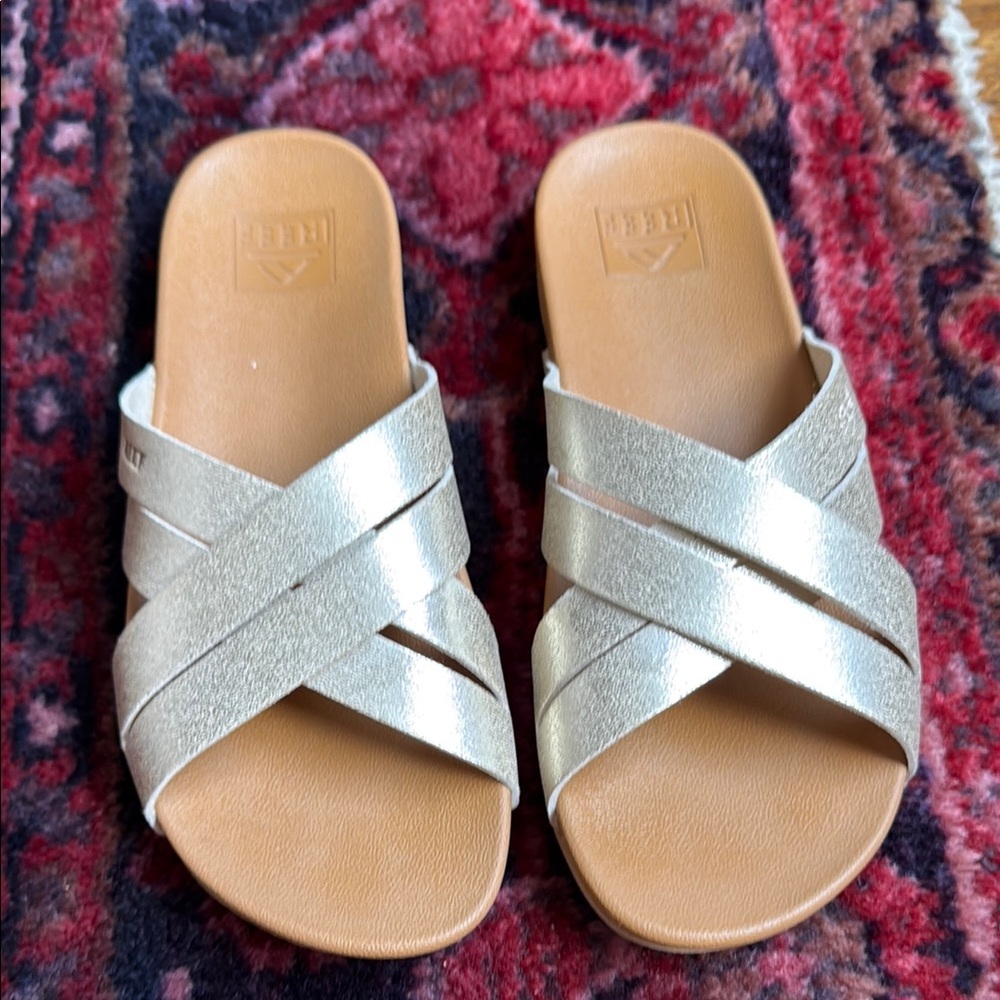 Reef Women's Sandals - Metallic and Tan